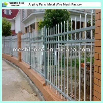Beautiful wall boundary steel fence panel
