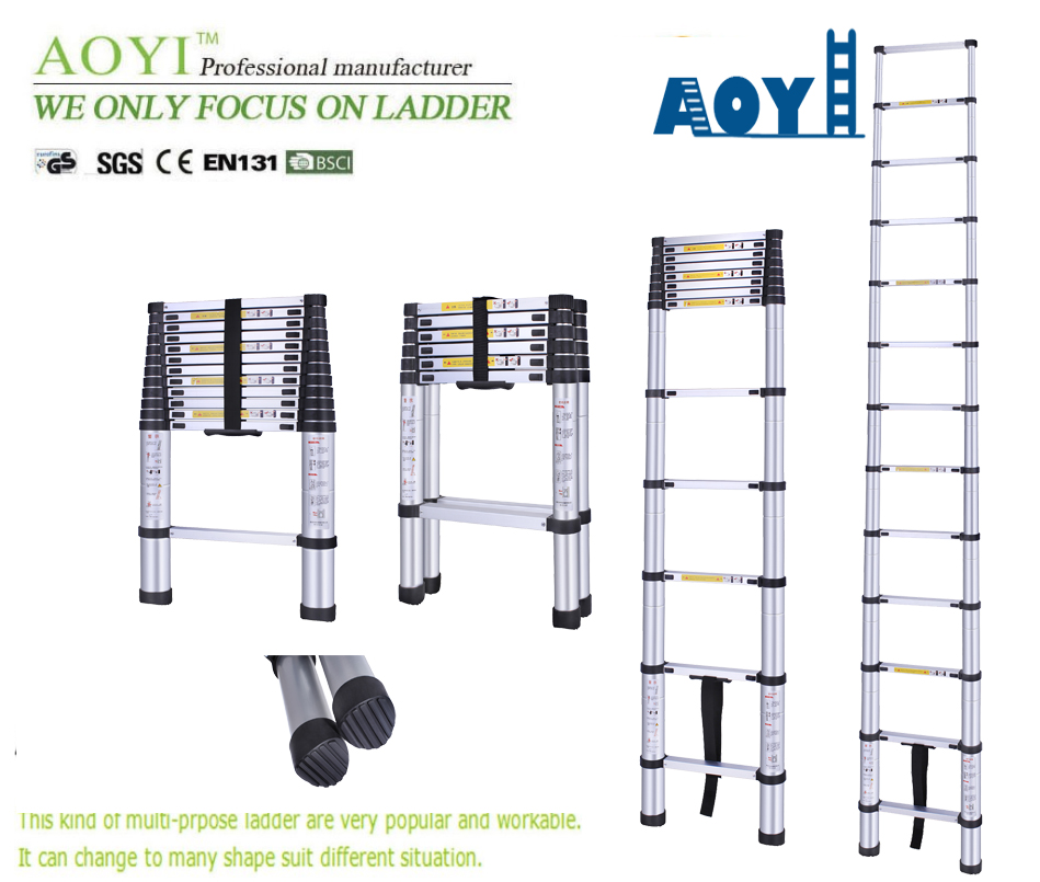 aluminum telescopic ladder