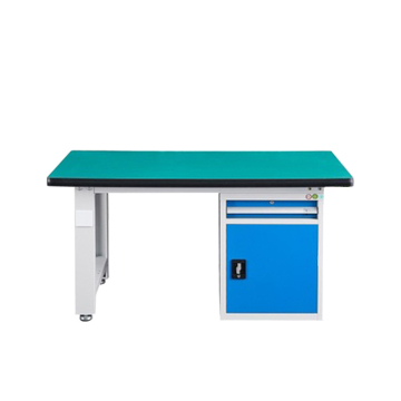1 Ton Load Capacity Heavy Duty Welded Steel ESD Workbench with Drawers