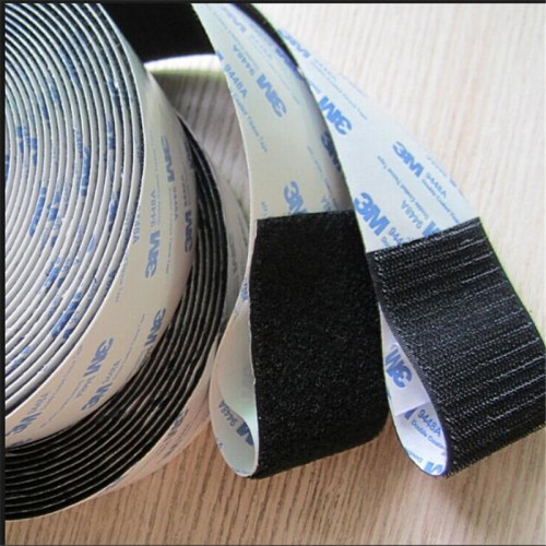 double side 3M adhesive velcro hook loop