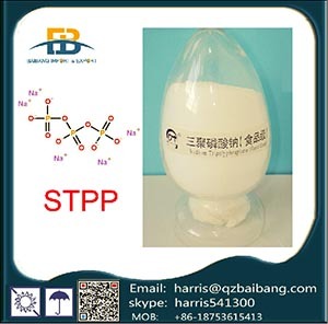 Chine alimentaire Grade Tripolyphosphate de Sodium STPP