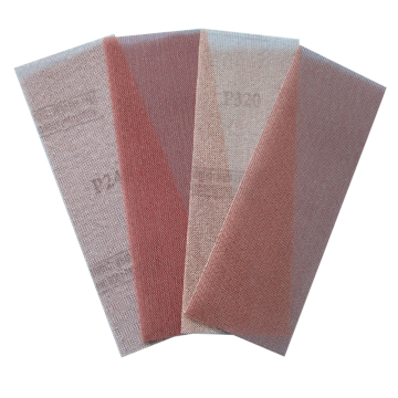Ossido di alluminio Ossido senza polvere antidroblicing gancio del disco mesh e loop 70x198mm