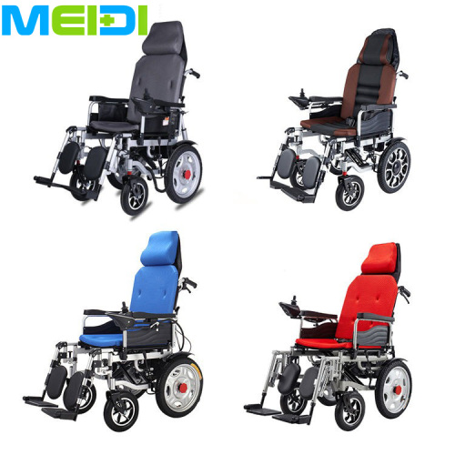 2026 New Arrival Hot Sale Lightweight Aluminum Foldable Electric Wheelchair Portable Mobility for Disabled
