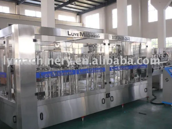 XGF 24 24 24 8 Four in one water filling machine