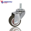 1,5 tum svivel caster TPE Light-Duty Low Noise Casters