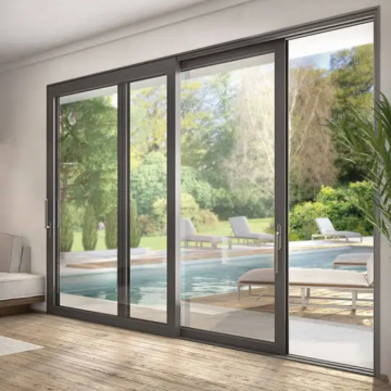 Commercial Aluminum Lift and Slide Doors