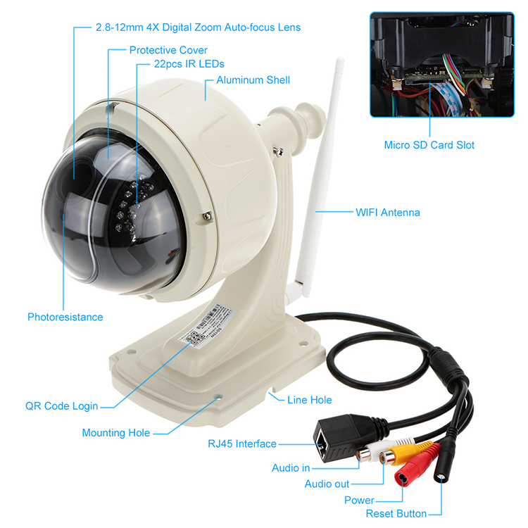 Waterproof Ip Camera