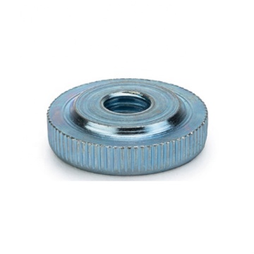 High Precision Steel Galvanized Flat Head Knurled Nut - M2 to M10 Factory Direct Sale