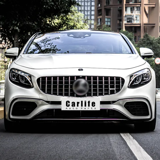 Mercedes-Benz S-Class Coupe W217/C217 2015-2021 S63 AMG Bumpers Upgrade Kit