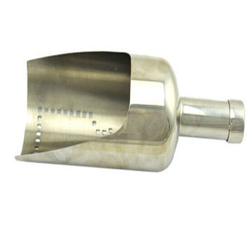Promotional golden stainless steel ice cream scoop with customized logo
