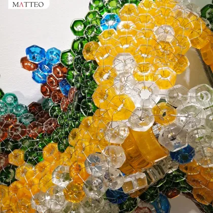 Hand Blown Murano Glass Wall Decorations