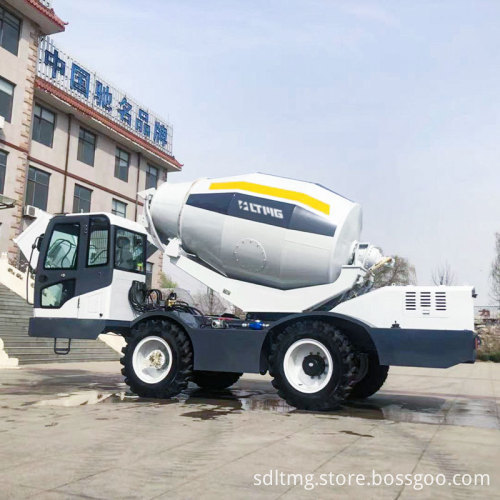 Popular 3.5 cbm to 6.5 cbm Self Loading Articulated Concrete Mixer with Euro5 EPA