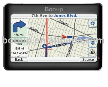 4.3" GPS navigation with Bluetooth