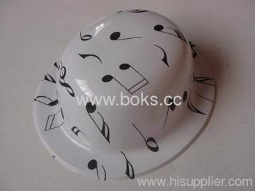 Funny Music Plastic Party Hat 