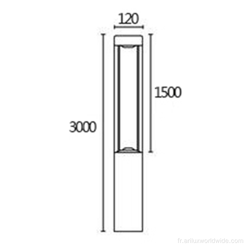 Lumières de jardin extérieures directes d&#39;usine 20W