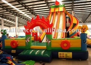 inflatable slide amusement park equipment big amusement water slide inflatable
