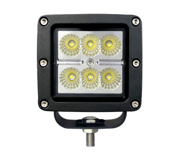 18W C REE car LED light off road LED work light square