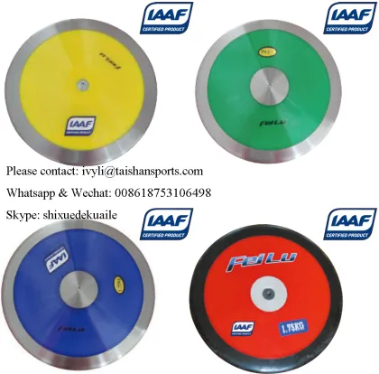 IAAF approved discus