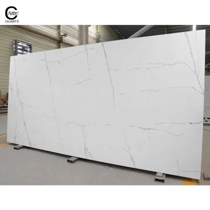 Quartz Stone Bench Tops and Kitchen Island Countertops Manufacturing
