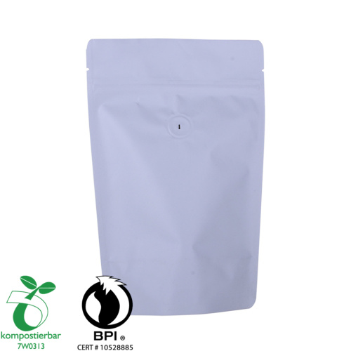 Gedruckt 250 g umweltfreundlicher Kaffee -Ventil -Tasche recycelbare Tasche