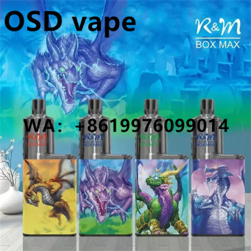 R&M BOX MAX airflow control disposable vape device