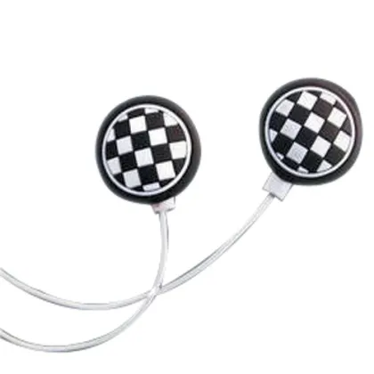 creative design embossing England flag pattern embossed Soft PVC earphone Charms