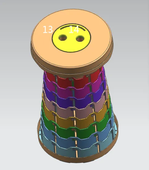 New Design Foldable Fishing Stool for Outdoor Garden Use