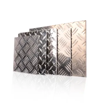 Embossed Aluminum Logo Plates: Checker Patterned Aluminum Plate 1060 3003 5052 5754 6061 Diamond Sheet