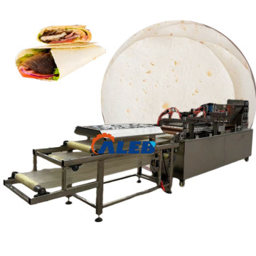 Pembuat taco berkelajuan tinggi dan mesin naan/roti chapati: sesuai untuk pengeluaran makanan yang cekap