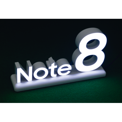 Aanrecht 3D Letter Light Sign