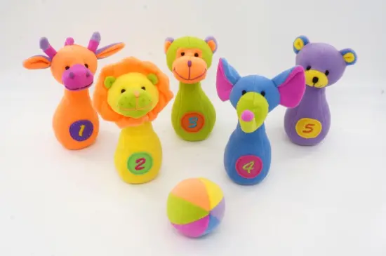 Baby Soft Plush Toys Bowling Set