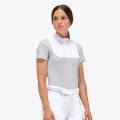 Aangepaste lichte ruborische paardensport Polo shirt