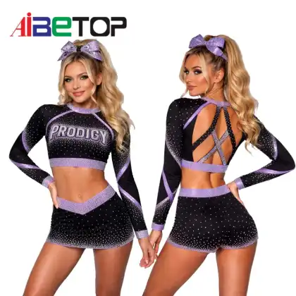 Long Sleeve Cheerleading Uniforms for All Stars