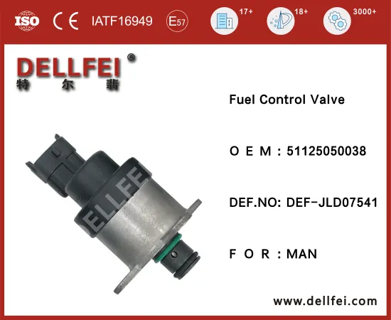 Fuel Pressure Control Valve 51125050038 for MAN