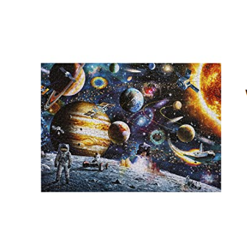 GIBBON Space Traveler Jigsaw Puzzle per adulti