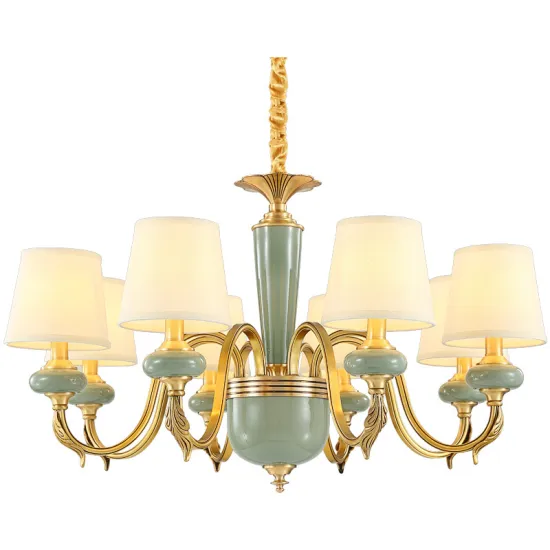 Luxury European Retro Chandeliers for Living Room, Bedroom, and Restaurant