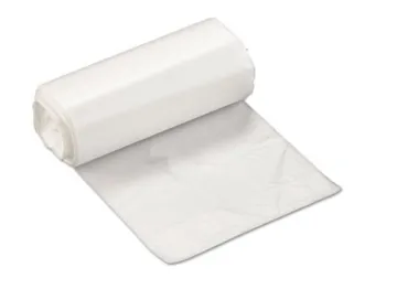 High Density White Trash Bag