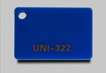 Blue Acrylic Plexiglass sheet 3mmThick 1220*2440mm