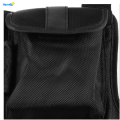 Multifunction Black Fabric Outdoor Vest