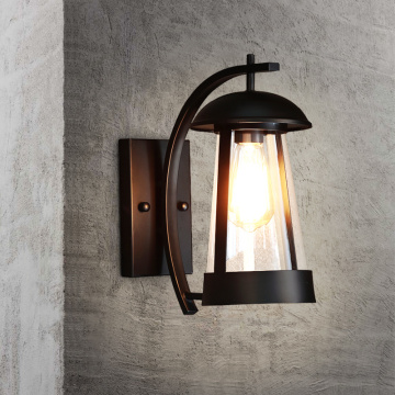 LEDER Black Outdoor Wall Lamps