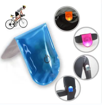 Magnetic Clip-On Safety Reflector Led Light For Jogging Cycling Clip On Led Light Led Clip Light Running