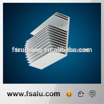 aluminum extrusion water cooling ram heatsink