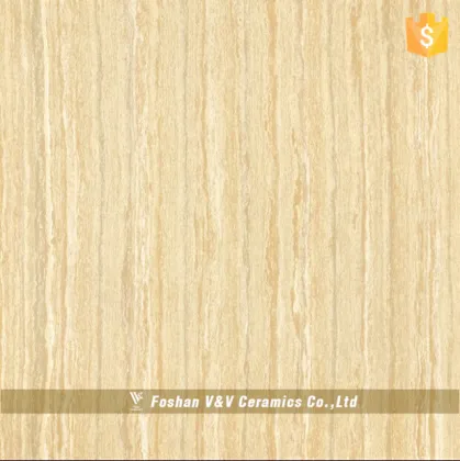 Wooden Design Line Stone Polished Porcelain Tiles