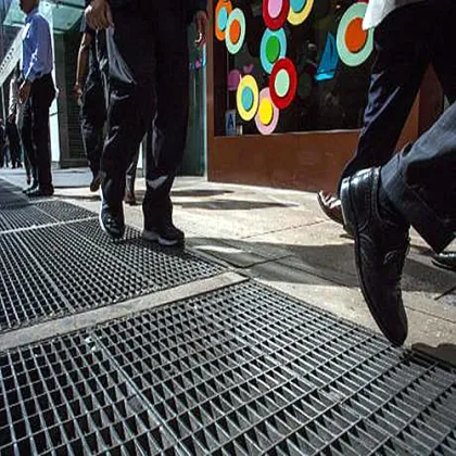 Galvanized Steel Grating Grille Walkway