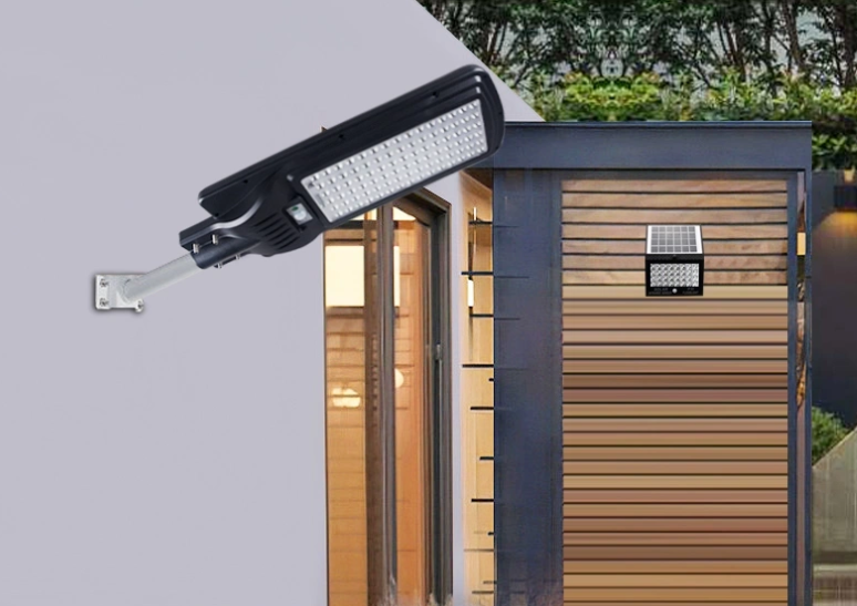 The reason why the solar street light is on and off when it appears: