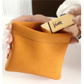 Yellow-brown Shrapnel Waterproof Mini Makeup Bag