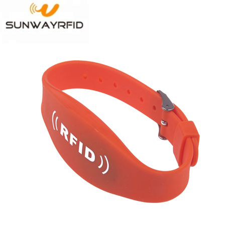 Dual Frequency Passive RFID Festival Bracelets Wristband