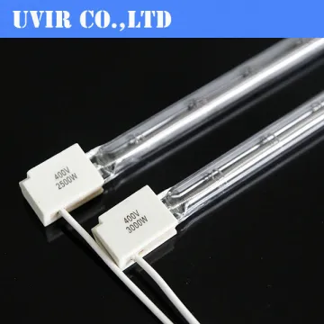 UVIR 235V 2000W short wave white reflector infrared heating lamp for PET blowing machines