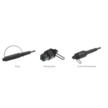 Black Plug & Receptacle Adapters for Outdoor