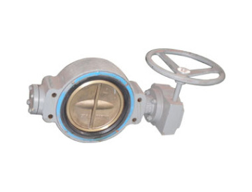 Dual Off-Center Clamp Worm Butterfly Valve KT 2SG for Marine Applications High-Performance KT 2SG Valve for Off-Center Marine